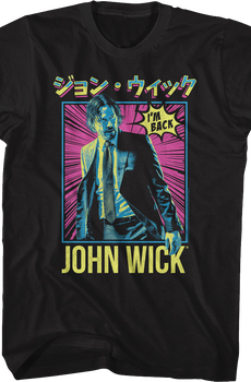 Japanese Poster John Wick T-Shirt