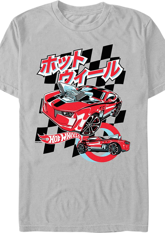 Japanese Racers Hot Wheels T-Shirt - main product image