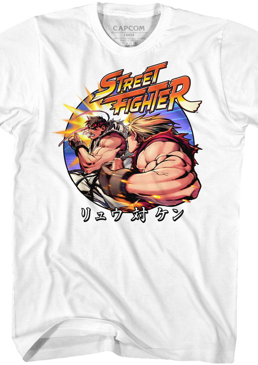 Japanese Street Fighter T-Shirt - main product image