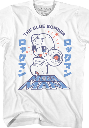 Japanese Text Mega Man T-Shirt
