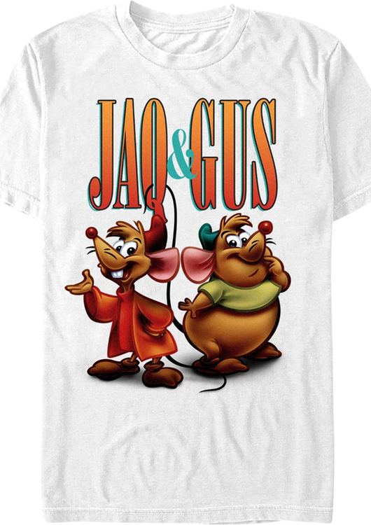 Jaq & Gus Cinderella Disney T-Shirt - main product image