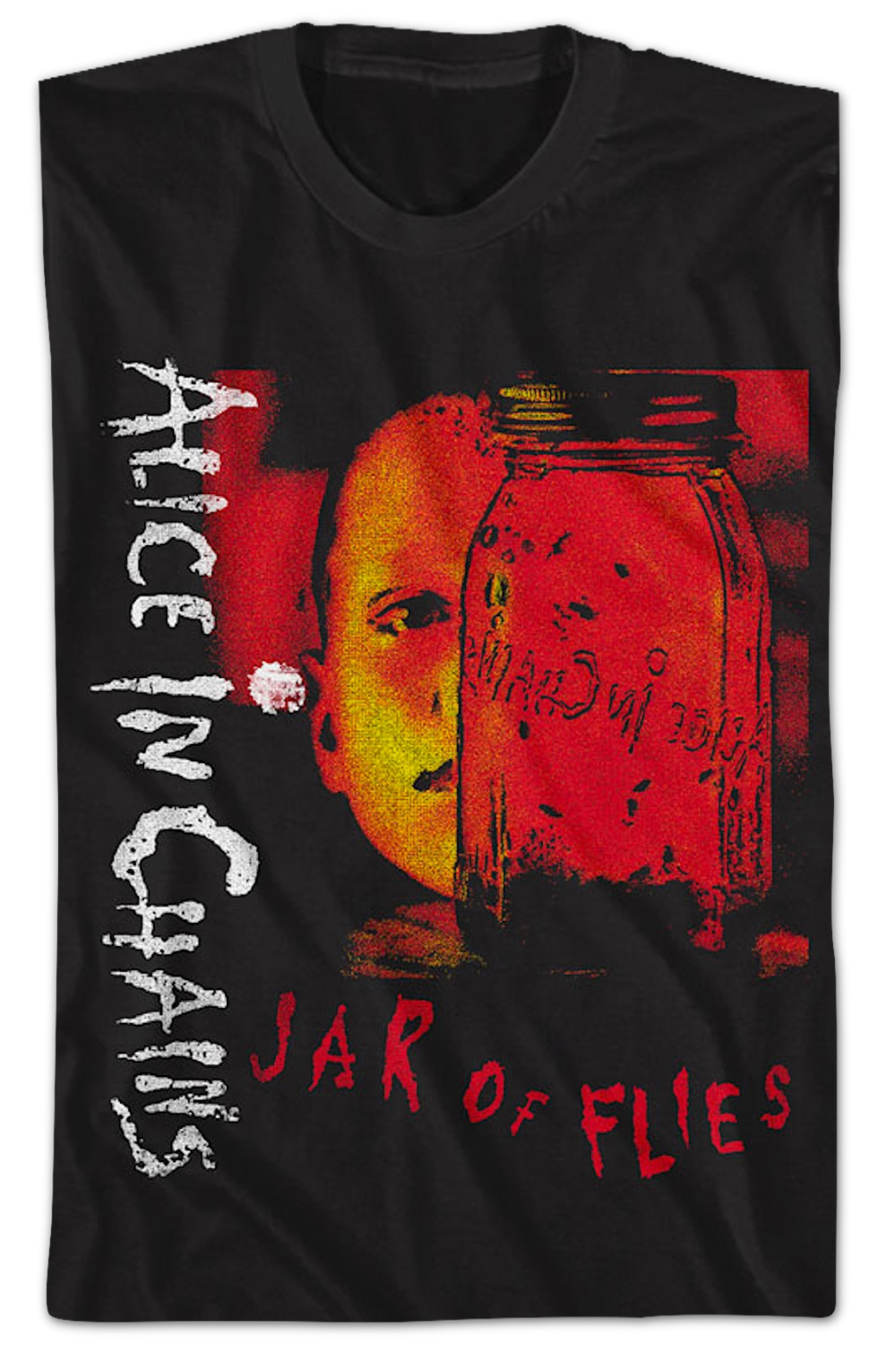 T-shirt Alice In Chains Jar Of Flies Officiel - Noir Coton | Design Groupe Rock, Taille S à XXL Bleed The Freak T-shirt Alice In Chains Jar Of Flies Officiel - Noir Coton | Design Groupe Rock, Taille S à XXL Bleed The Freak
