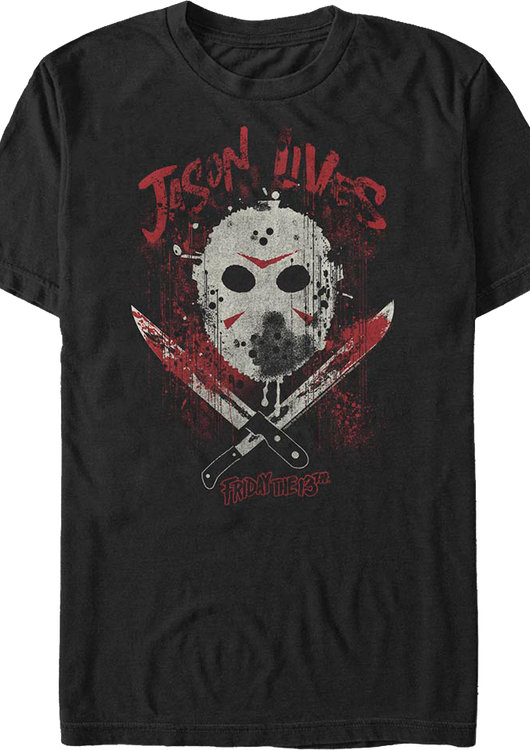 Jason Lives Friday the 13th T-Shirt - main product image