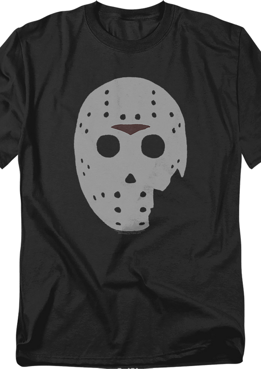 Jason Voorhees Broken Hockey Mask Friday the 13th T-Shirt - main product image