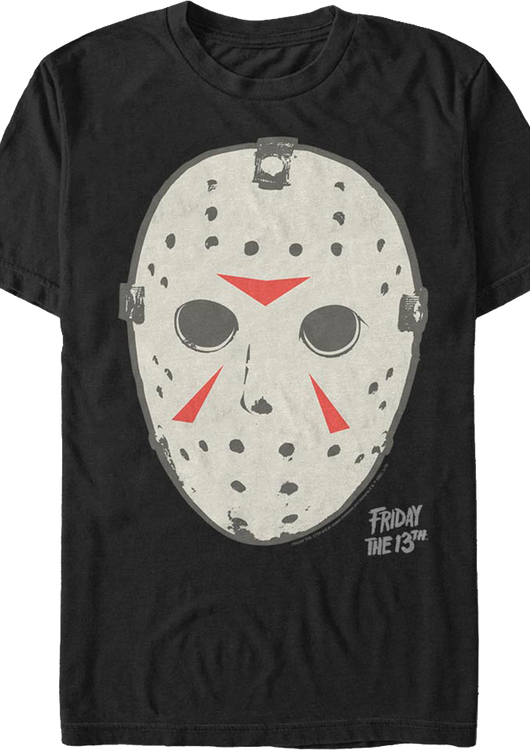 Jason Voorhees Hockey Mask Friday the 13th T-Shirt - main product image
