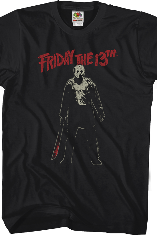 Jason Voorhees Machete Friday the 13th T-Shirtmain product image