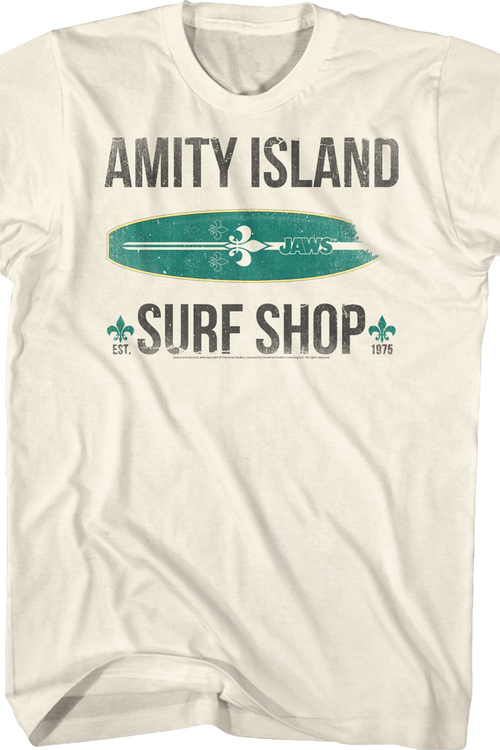 JAWS Amity Island Surf Shop Shirt - main product image