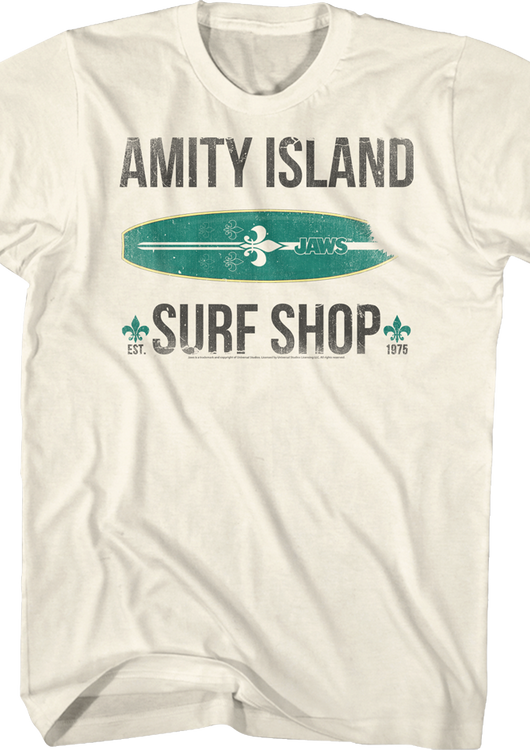 JAWS Amity Island Surf Shop Shirt - main product image