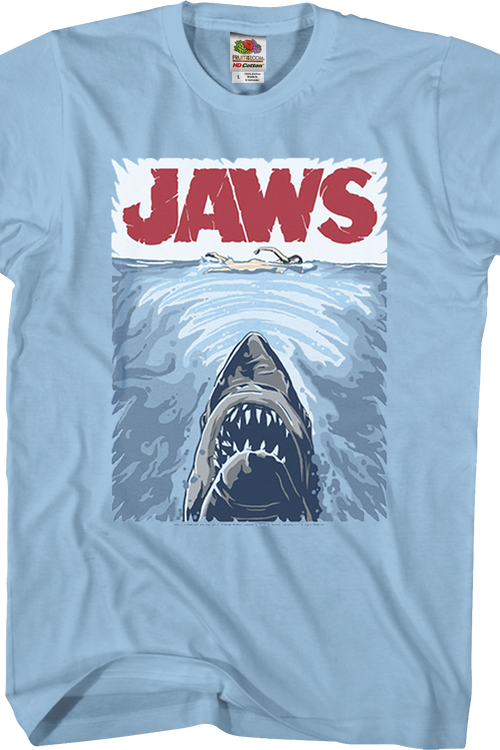 JAWS Graphic Poster Art T-Shirtmain product image