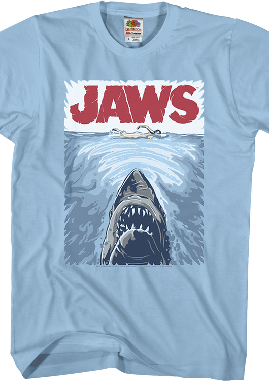 JAWS Graphic Poster Art T-Shirt - main product image