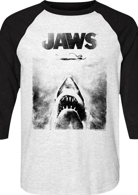 Jaws Raglan Baseball Shirt - main product image