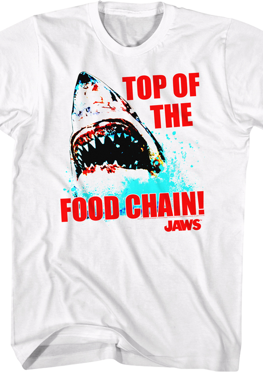 Top Of The Food Chain Jaws T-Shirt - main product image