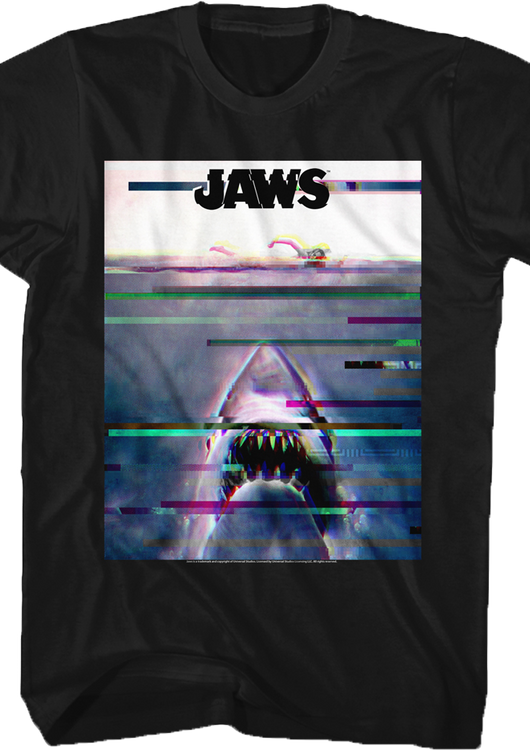 Jaws Tracking Lines T-Shirt - main product image