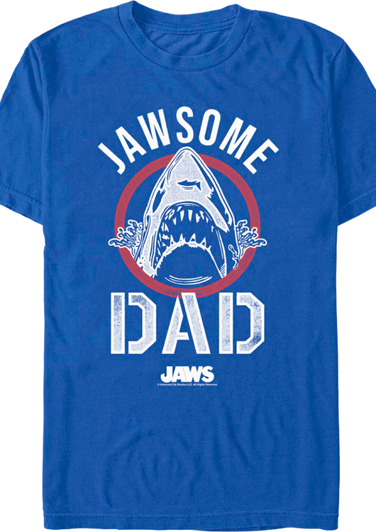 Jawsome Dad Jaws T-Shirt - main product image