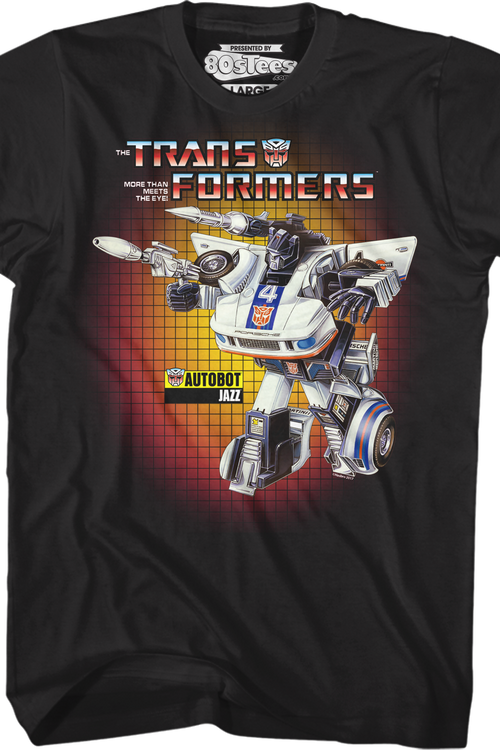 Jazz Box Art Transformers T-Shirtmain product image