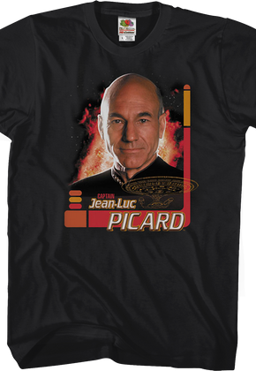 Jean-Luc Picard Star Trek The Next Generation T-Shirt