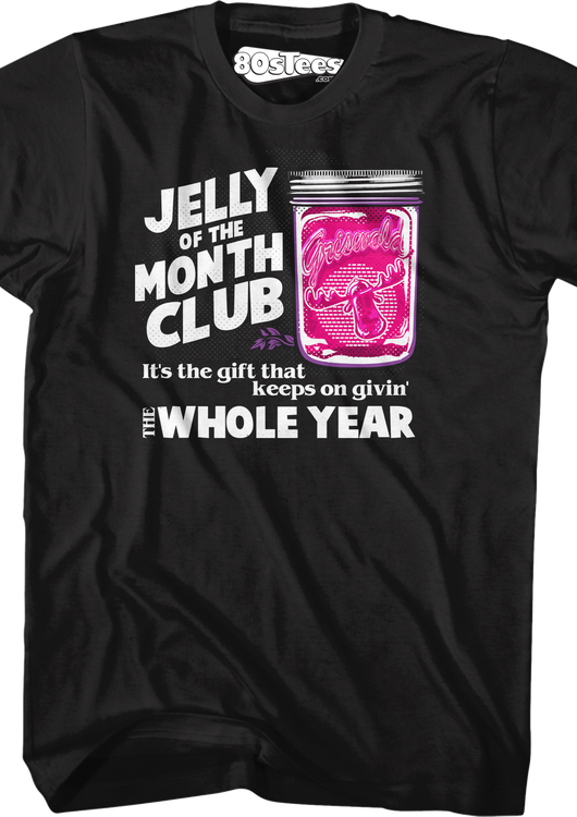Jelly Of The Month Club Christmas Vacation T-Shirt - main product image