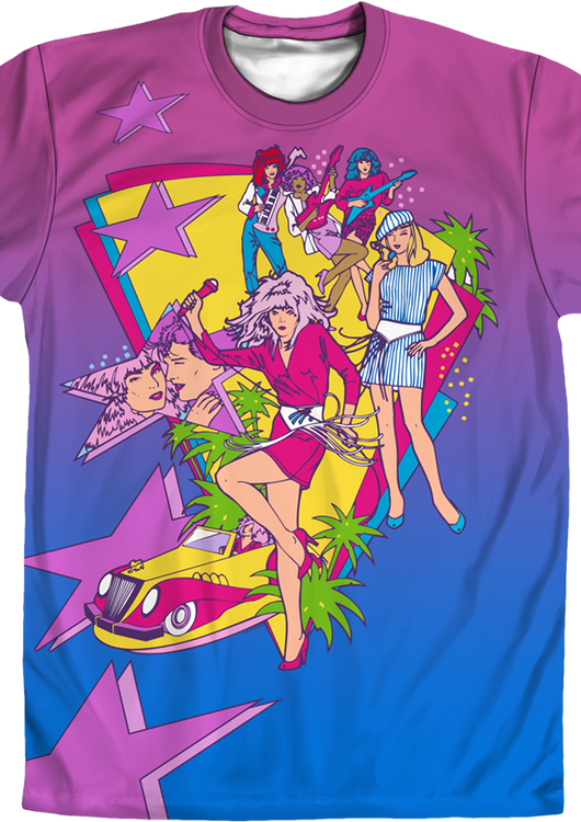 Jem and the Holograms Sublimation T-Shirt - main product image