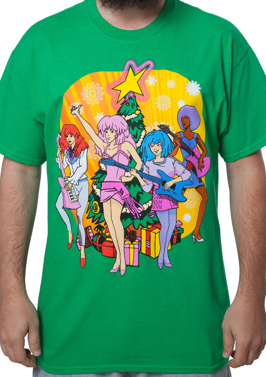 Jem and the Holograms Christmas Shirt - main product image