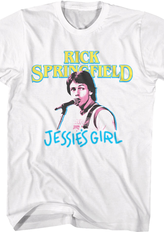 Jessie's Girl Rick Springfield T-Shirt - main product image