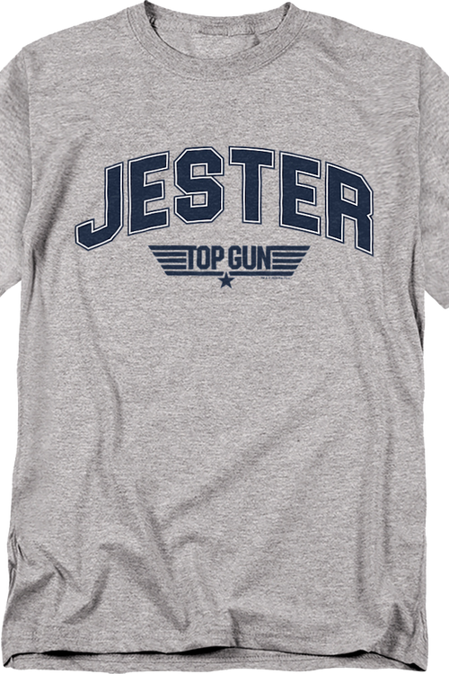 Jester Chenille Letters Top Gun T-Shirt - main product image