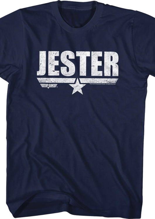 Jester Call Sign Top Gun T-Shirt - main product image