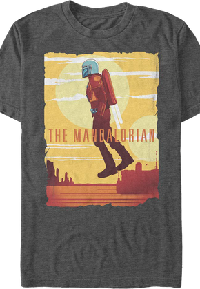 Jetpack The Mandalorian Star Wars T-Shirt