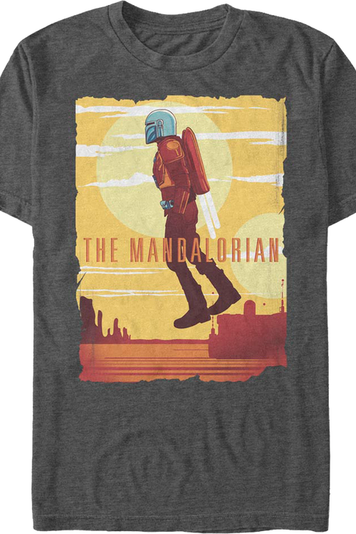 Jetpack The Mandalorian Star Wars T-Shirtmain product image