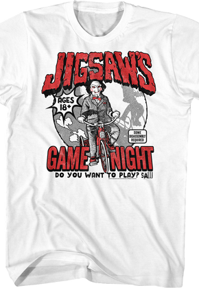 Jigsaw's Game Night Saw T-Shirt