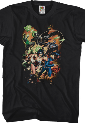 Jim Lee Justice League T-Shirt