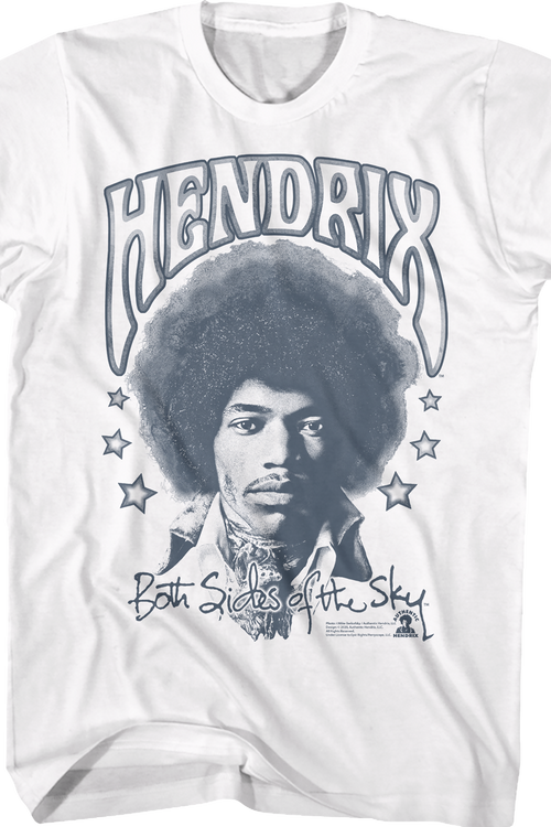 Jimi Hendrix Both Sides of the Sky T-Shirtmain product image