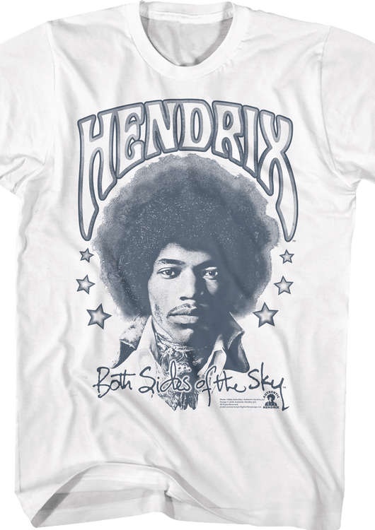 Jimi Hendrix Both Sides of the Sky T-Shirt - main product image