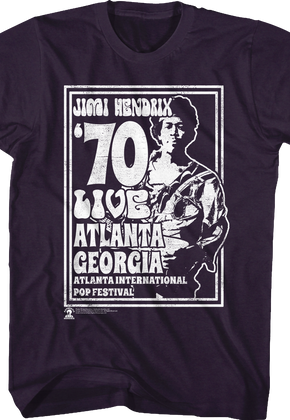 Jimi Hendrix Live T-Shirt