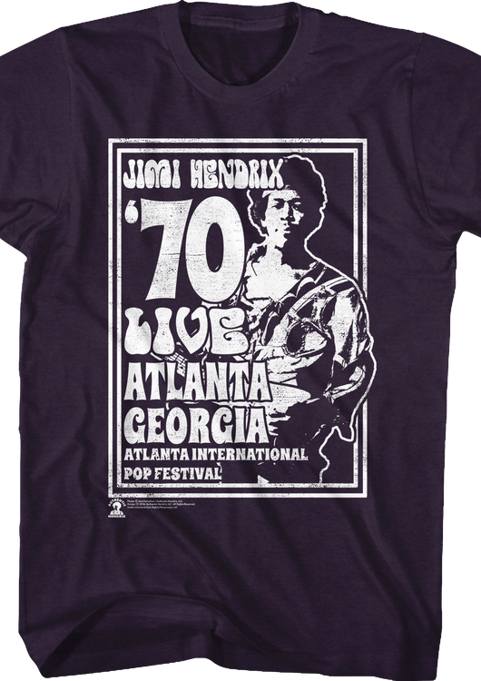 Jimi Hendrix Live T-Shirt - main product image