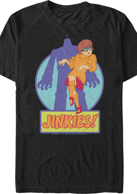 Jinkies Silhouette Scooby-Doo T-Shirt - main product image