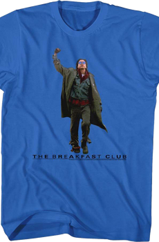 John Bender Fist Pump Breakfast Club T-Shirt