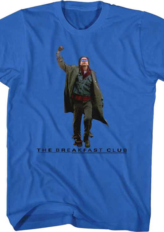 John Bender Fist Pump Breakfast Club T-Shirt - main product image