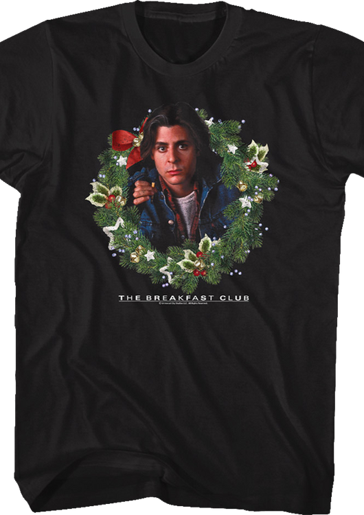 John Bender Wreath Breakfast Club T-Shirt - main product image