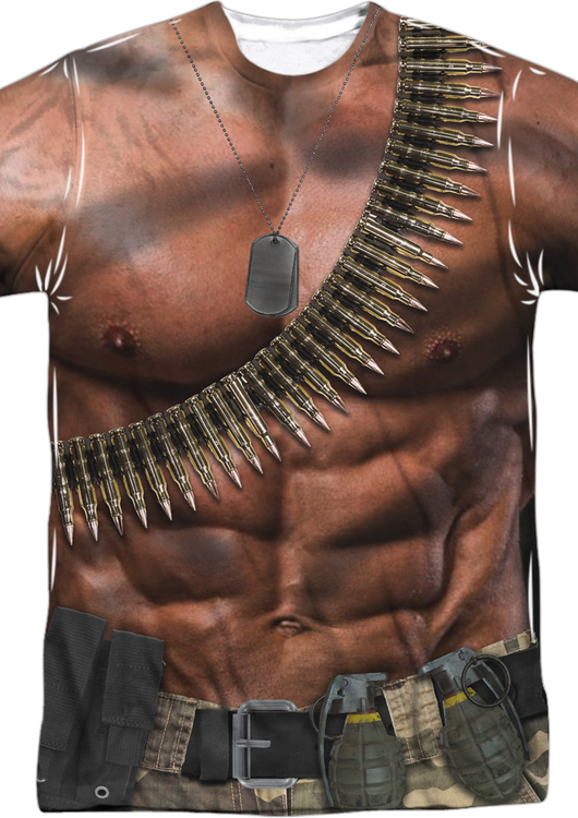 John Rambo Costume T-Shirt - main product image