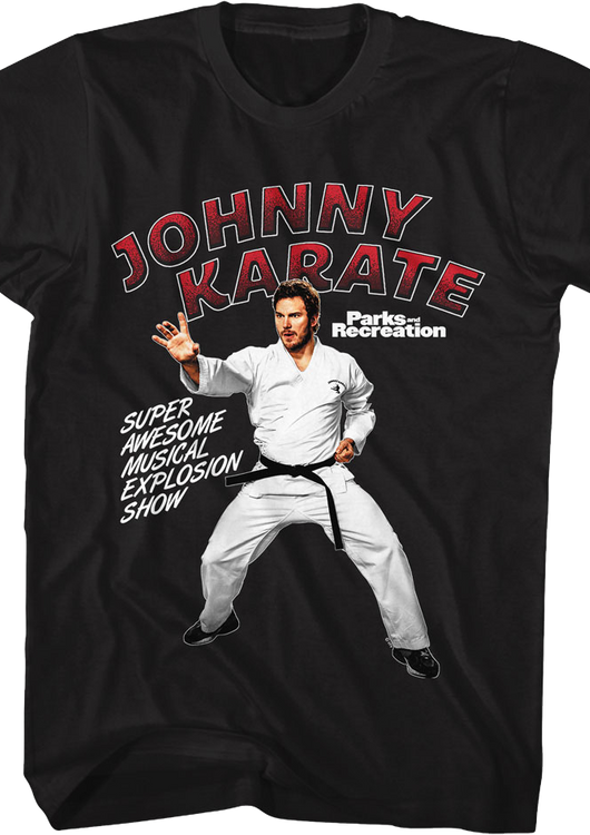 Johnny Karate Parks and Recreation T-Shirt - main product image