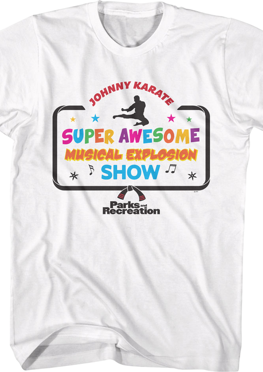 Johnny Karate Show Parks and Recreation T-Shirt - main product image
