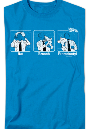 Johnny's Weather Bulletin Shapes Airplane T-Shirt