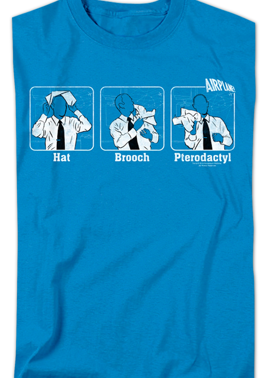 Johnny's Weather Bulletin Shapes Airplane T-Shirt - main product image