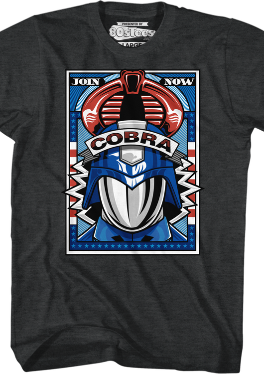 Join Now Cobra The Enemy GI Joe T-Shirt - main product image