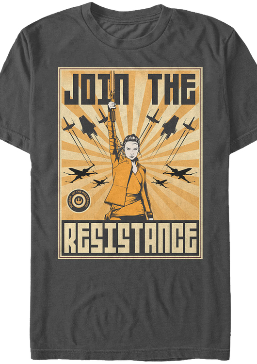 Join The Resistance Star Wars The Last Jedi T-Shirt - main product image