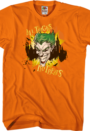 Joker All Tricks No Treats Batman T-Shirt