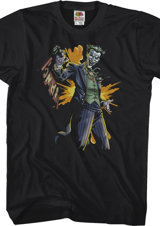 Joker Bang Gun Batman T-Shirt - main product image