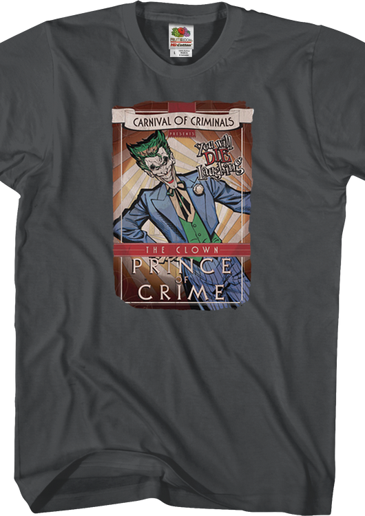 Joker Carnival of Criminals Batman T-Shirt - main product image