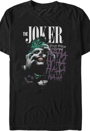 Joker Clown Prince Of Crime DC Comics T-Shirt