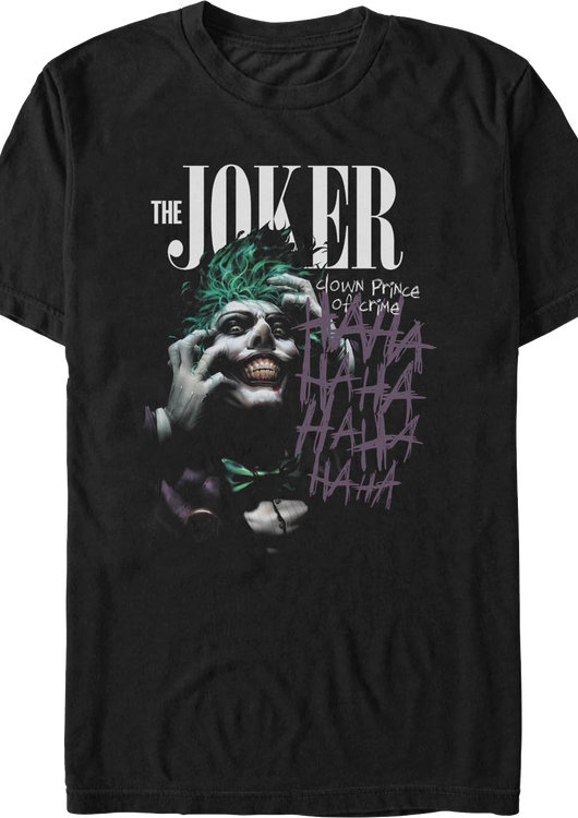 Joker Clown Prince Of Crime DC Comics T-Shirt - main product image